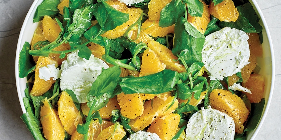 Salade oranges - cresson