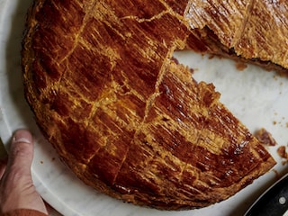 Galette des rois frangipane-framboises