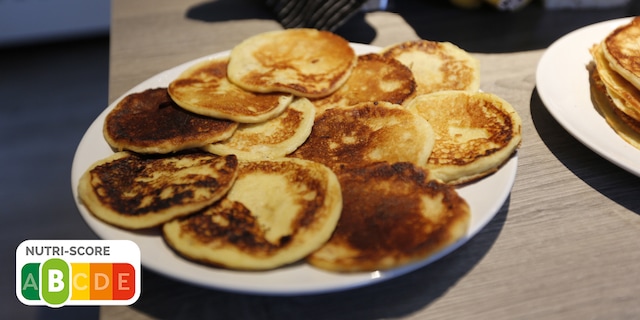 Crêpes aux flocons d’avoine