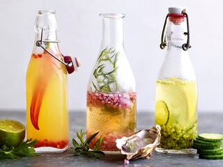 3 toppings voor je oesters: Exotisch, Klassiek, Rock