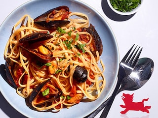 Linguine aux moules