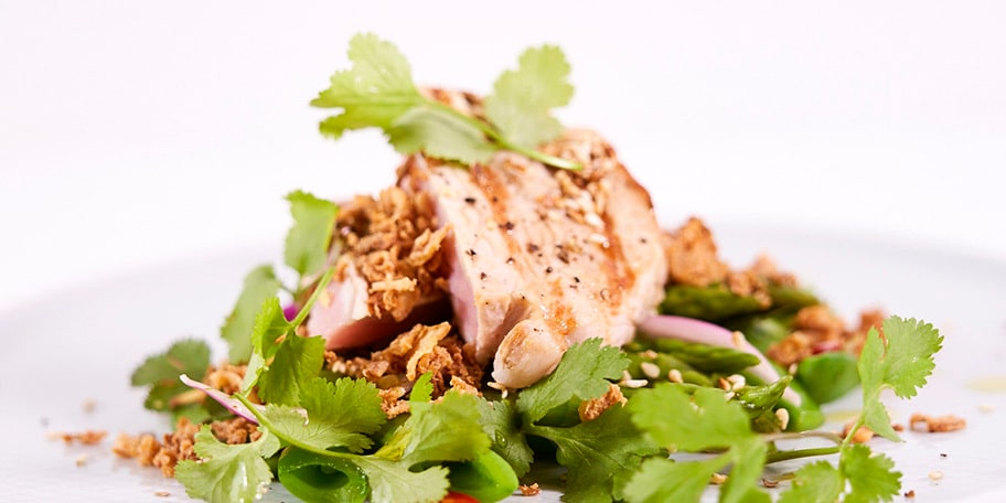 Varkensmignonette op Thaise wijze