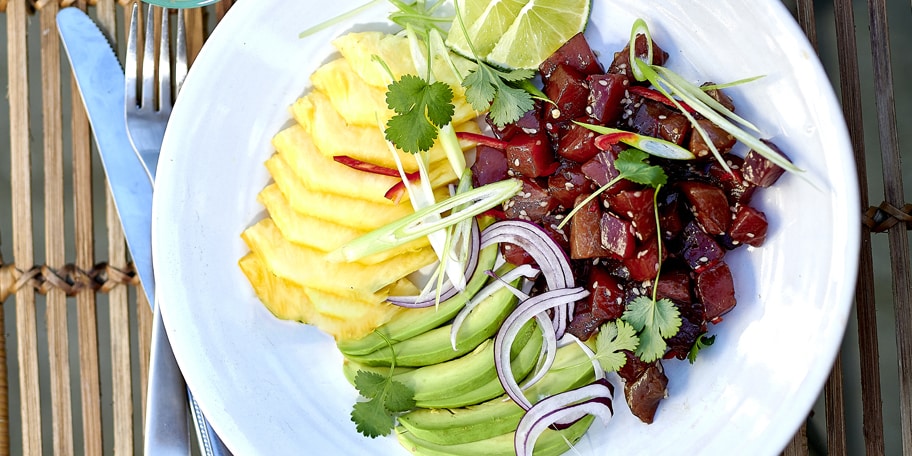 Ahi poke bowl