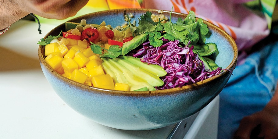 Buddha bowl californien au quinoa