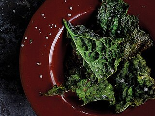 Chips de chou vert