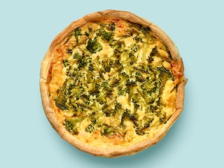 Raprap quiche met zalm