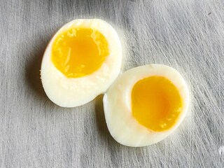 Halfzacht gekookt ei