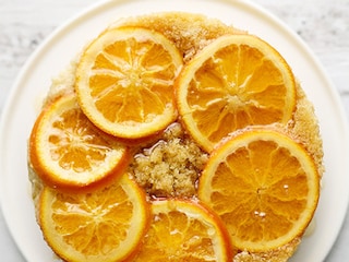 Cake vapeur à l’orange et aux amandes