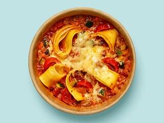 Raprap pasta met tomaat
