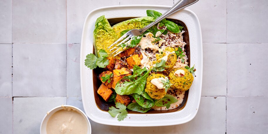 Buddha Bowl met falafels