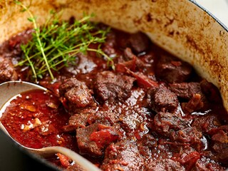 Ragoût de marcassin à l’italienne