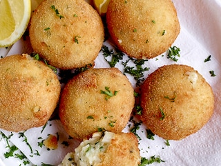 Croquettes aux asperges