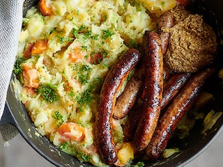 Potée de légumes aux chipolatas