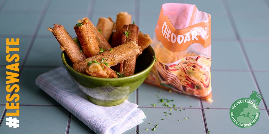 Rouleaux croustillants au fromage