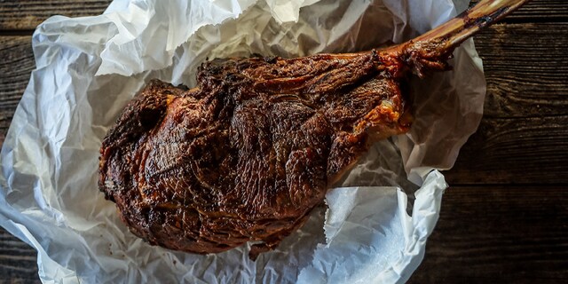 Côte de bœuf irlandais au whiskey