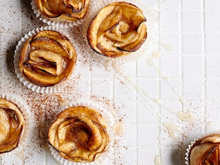 Bladerdeegroosjes met appelen