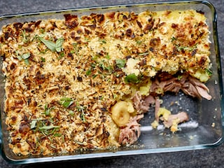 Parmentier de canard aux persil tubéreux