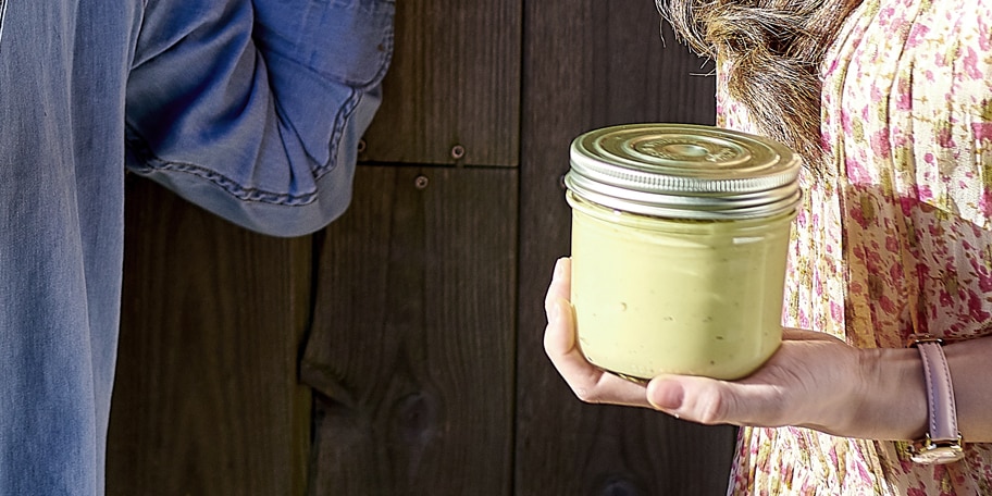 Houmous de pois chiches au citron vert