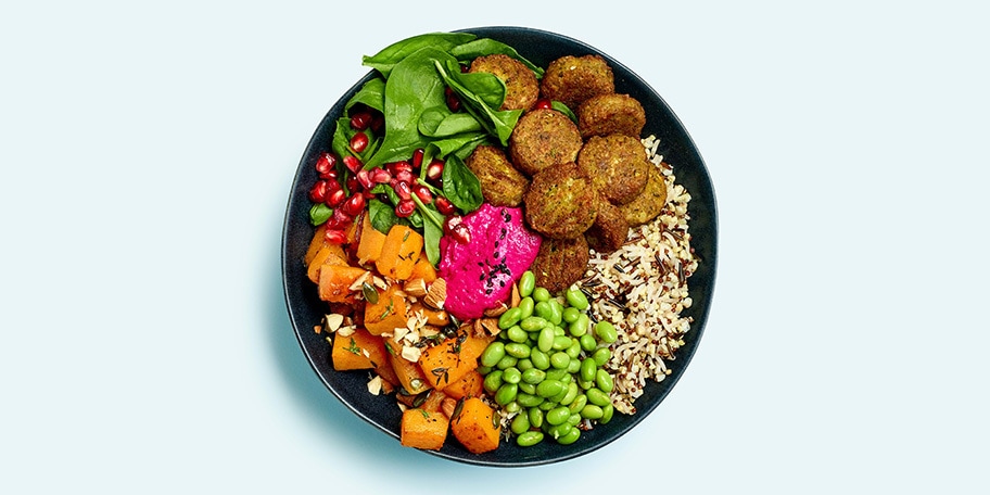 Autumn Bowl aux falafels