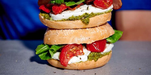 Bagel BLT op z’n Italiaans