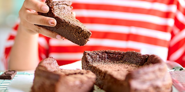 Moelleux au chocolat et aux patates douces