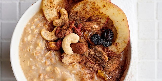 Breakfastpudding met appelen