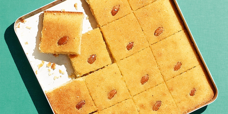 Gâteau aux amandes et à la fleur d'Oranger