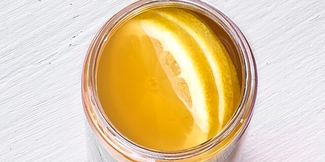 Iced tea au citron