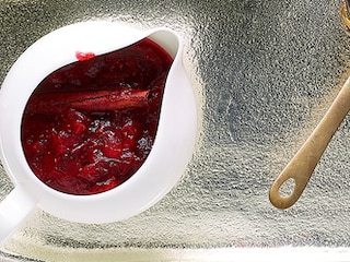 Sauce aux airelles et à l'orange