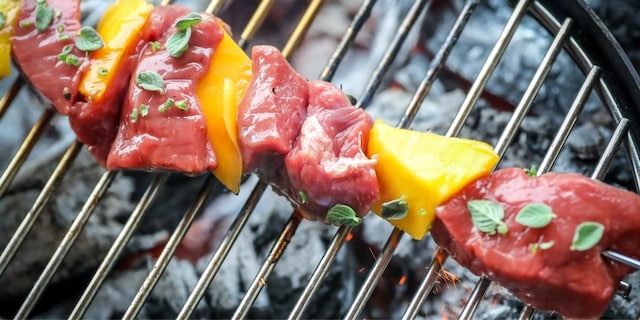 Brochettes de boeuf Dublin-Tokyo