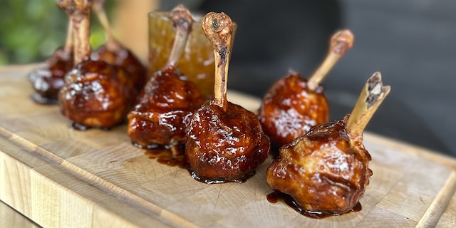 Chicken lollipops