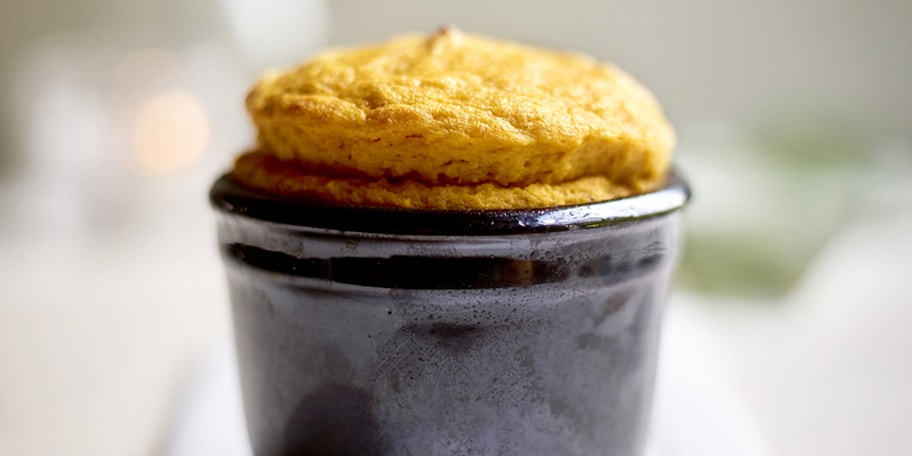 Zoete aardappelsoufflés