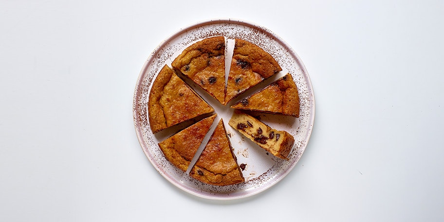 Bodding aux pépites de chocolat