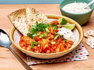 Kipschotel&nbsp;Tex-Mex&nbsp;met gegrilde&nbsp;tortillas