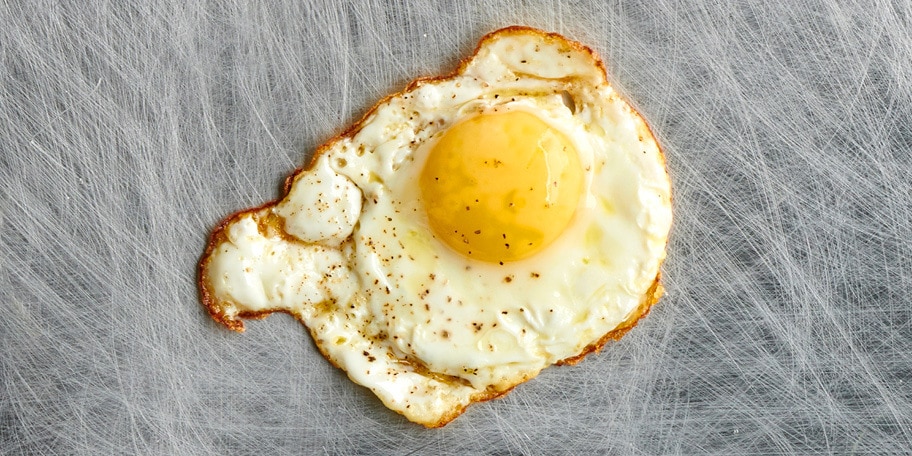 œuf sur le plat