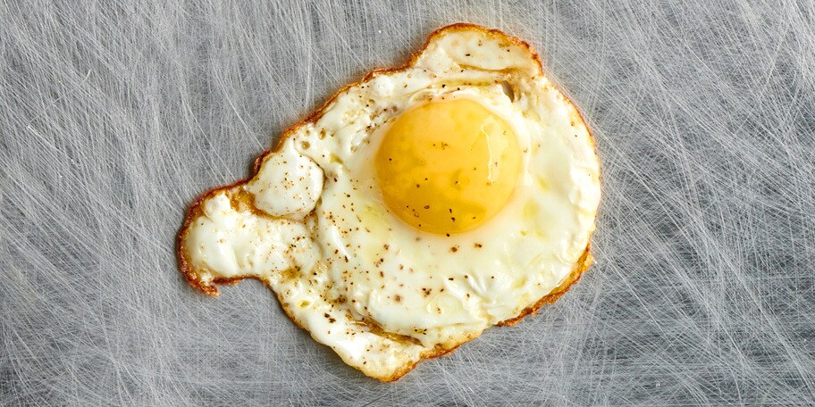 œuf sur le plat