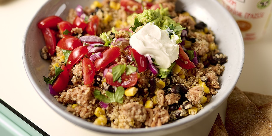 Burrito bowl au quinoa