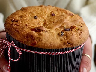 Panettone met gedroogd fruit