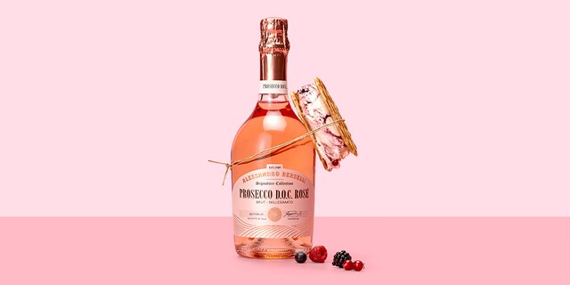 Glace aux fruits rouges