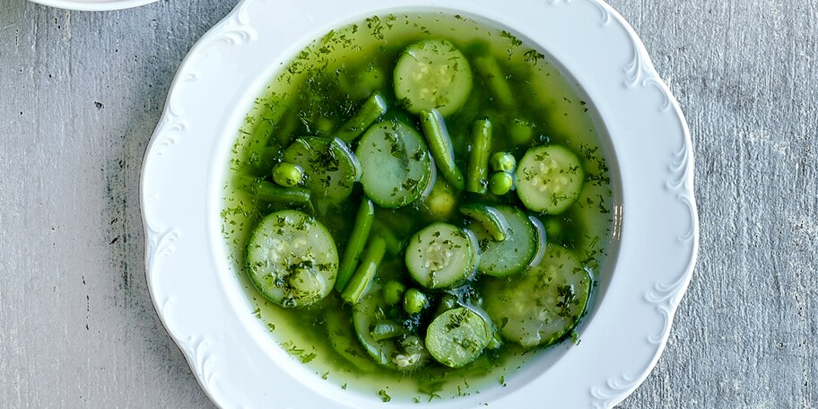 Groene minestrone