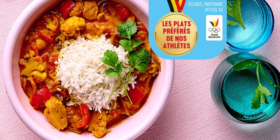 Boite repas - Curry Madras (au poulet)