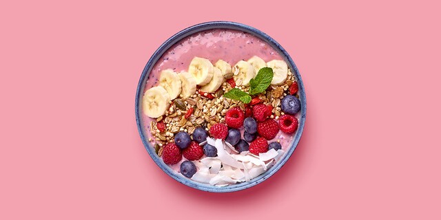 Vollenbak Smoothie bowl in 15 minuten