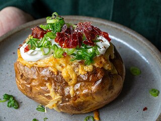 Gevulde aardappelen met Top filet Tour/Toer