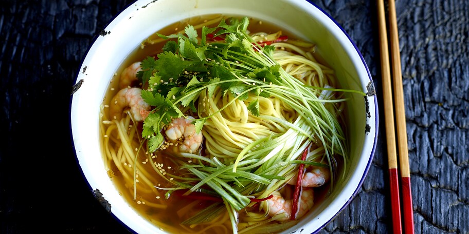 Soupe chinoise aux nouilles