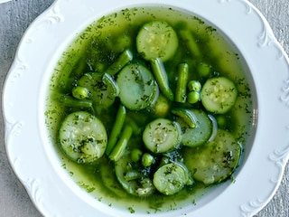 Groene minestrone