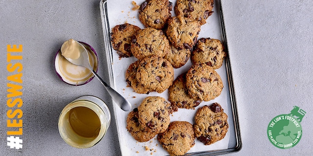 Cookies au chocolat et au tahini