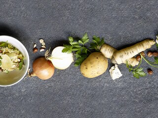 Stoemp met gorgonzola