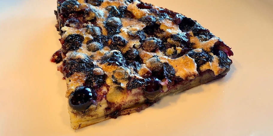 Tarte-minute aux myrtilles