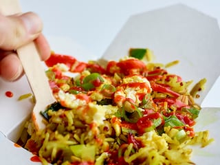 Nasi goreng aux oeufs