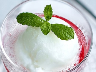 Sorbet au champagne